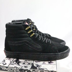VANS X MARVEL Black Panther Sk8 Hi Limited Edition Sz 8.5 US Men